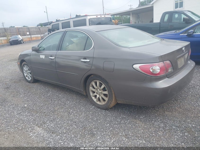 LEXUS ES 300 2003 VIN JTHBF30G430147351