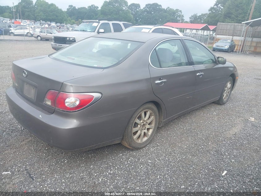 LEXUS ES 300 2003 VIN JTHBF30G430147351
