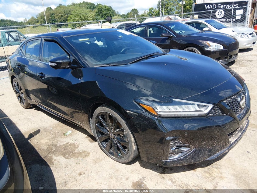 Vin: 1n4aa6ev8pc505095, lot: 46260771, nissan maxima sr xtronic cvt 2023 img_1