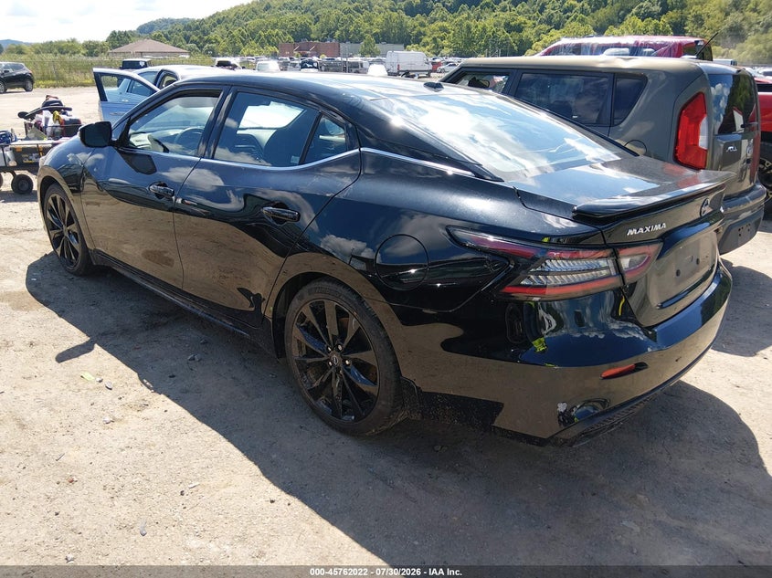 Vin: 1n4aa6ev8pc505095, lot: 46260771, nissan maxima sr xtronic cvt 20233