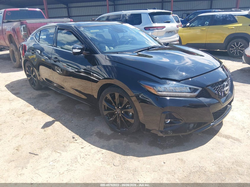 Vin: 1n4aa6ev8pc505095, lot: 46260771, nissan maxima sr xtronic cvt 2023 img_1