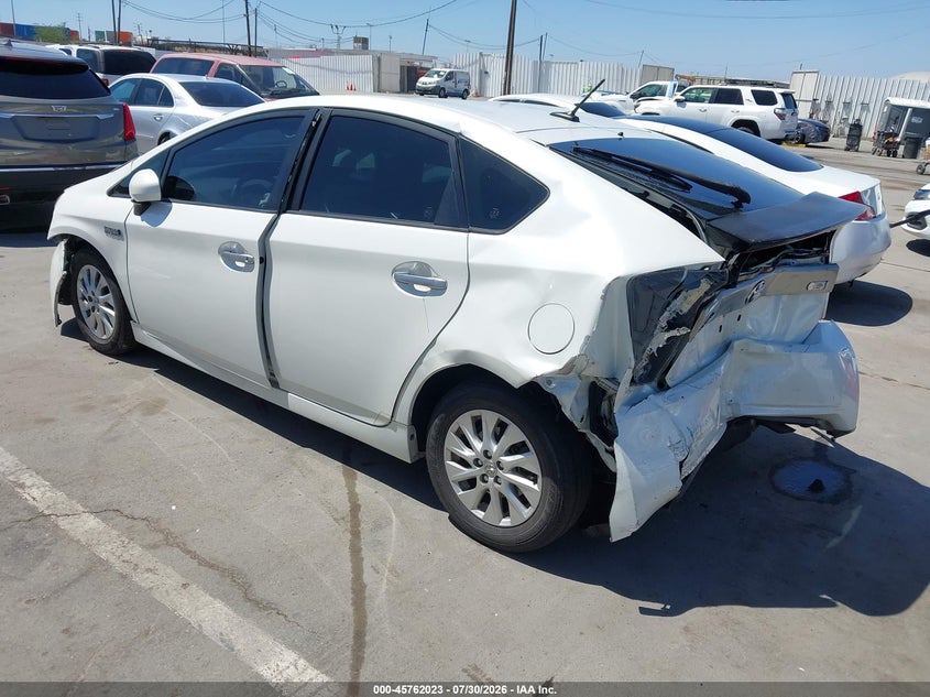 Vin: jtdkn3dp9f3069649, lot: 46260772, toyota prius plug-in 20153