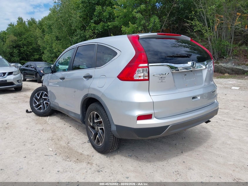 Vin: 2hkrm4h47gh659782, lot: 46260800, honda cr-v se 20163