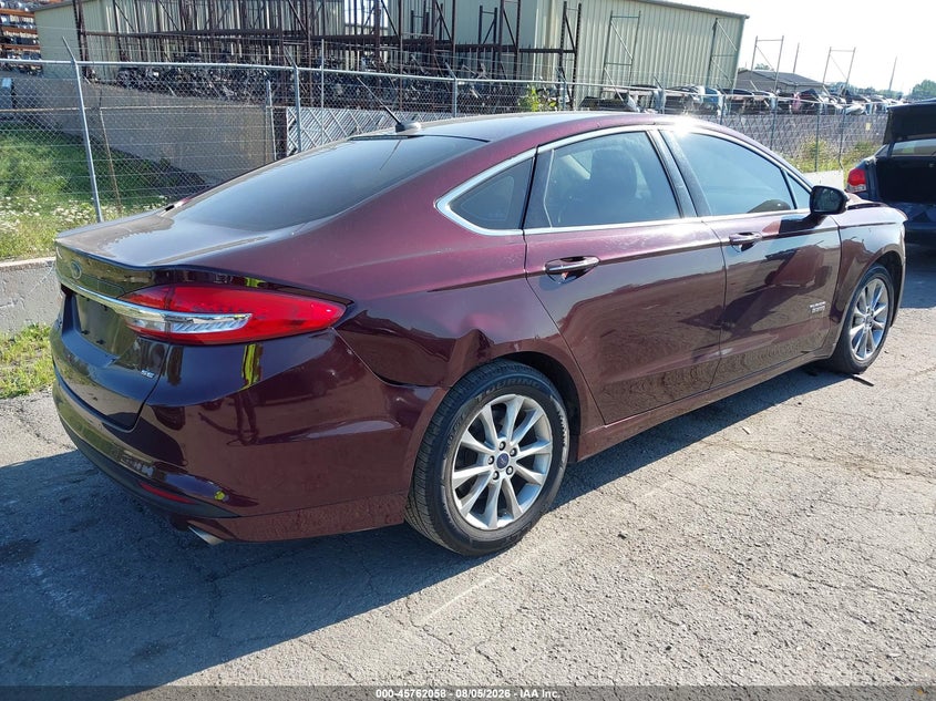 Vin: 3fa6p0pu6hr122006, lot: 46260807, ford fusion energi se luxury 20174