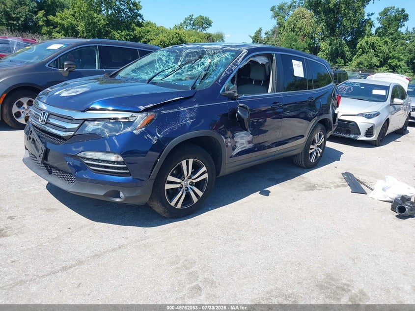 Vin: 5fnyf6h55jb040386, lot: 46260812, honda pilot ex-l 20182