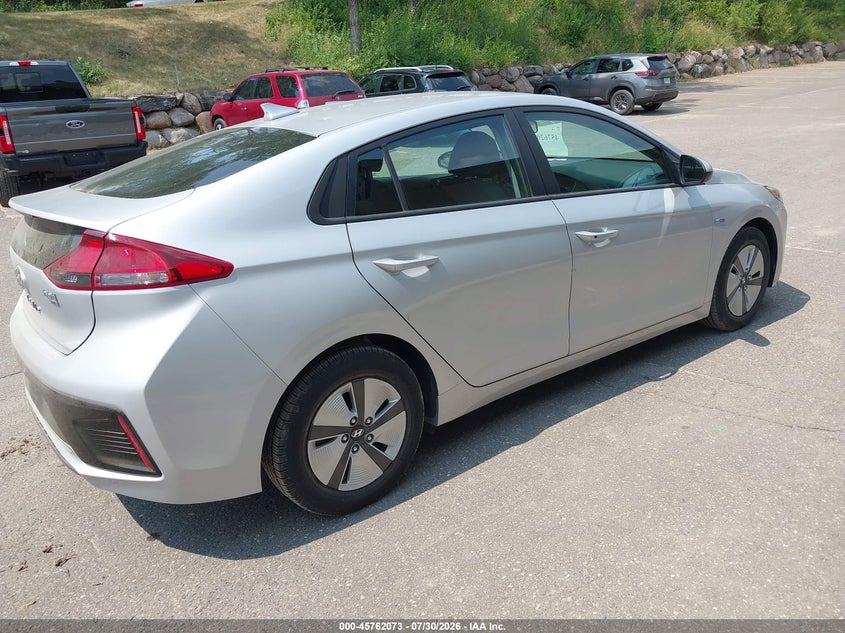 Vin: kmhc65lc1ju075911, lot: 46260822, hyundai ioniq hybrid blue 20184