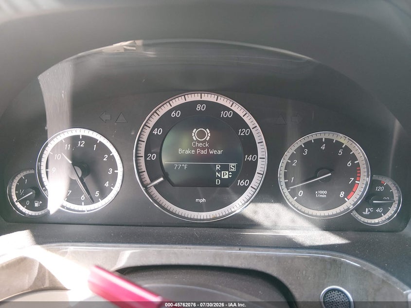 2010 MERCEDES-BENZ E 350 auction photo 7