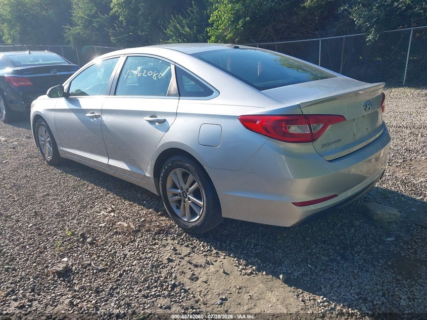 Vin: 5npe24af4gh411165, lot: 46260829, hyundai sonata 20163
