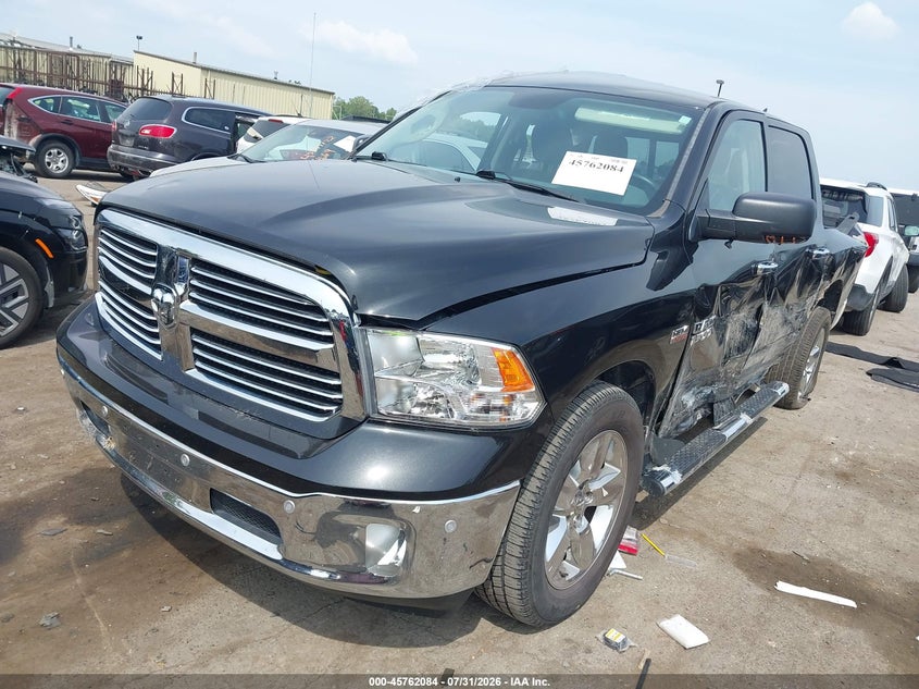 Vin: 1c6rr7lt5hs712586, lot: 46260833, ram 1500 big horn  4x4 5'7 box 20172