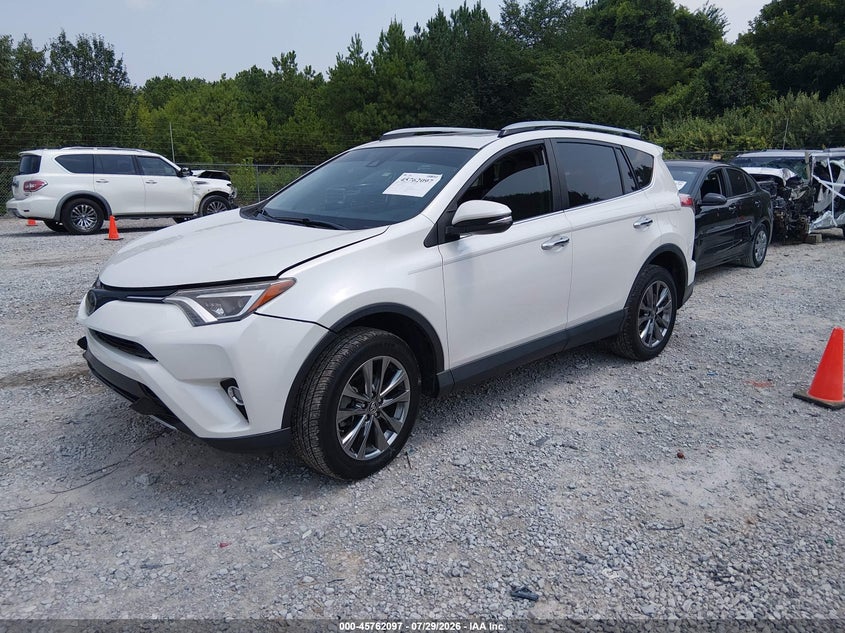 Vin: jtmyfrev2jj167028, lot: 46260846, toyota rav4 limited 20182