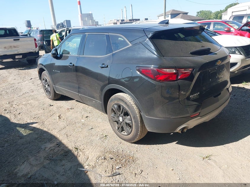 Vin: 3gnkbbra1ms500264, lot: 46260857, chevrolet blazer fwd 1lt 20213
