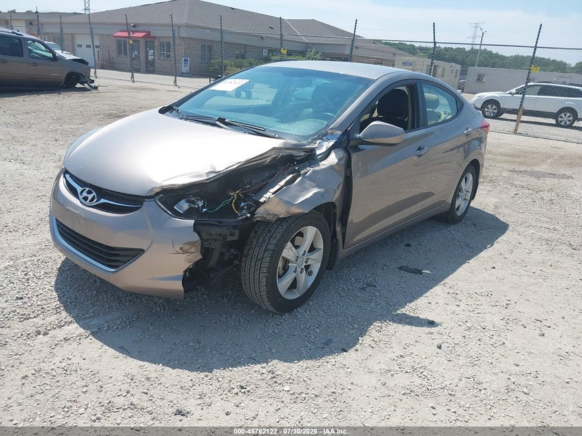 Vin: 5npdh4ae4dh203641, lot: 46260871, hyundai elantra gls 20132