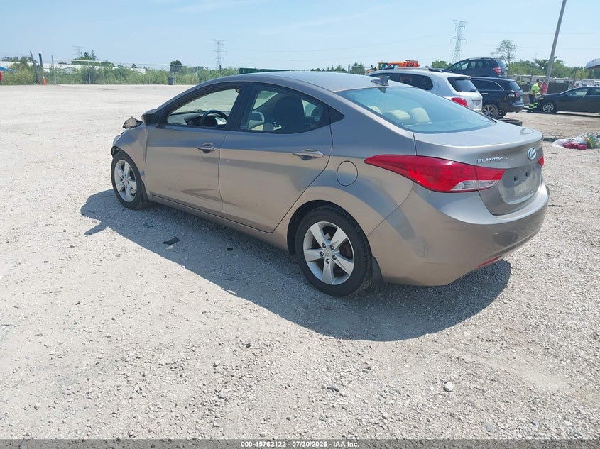 Vin: 5npdh4ae4dh203641, lot: 46260871, hyundai elantra gls 20133