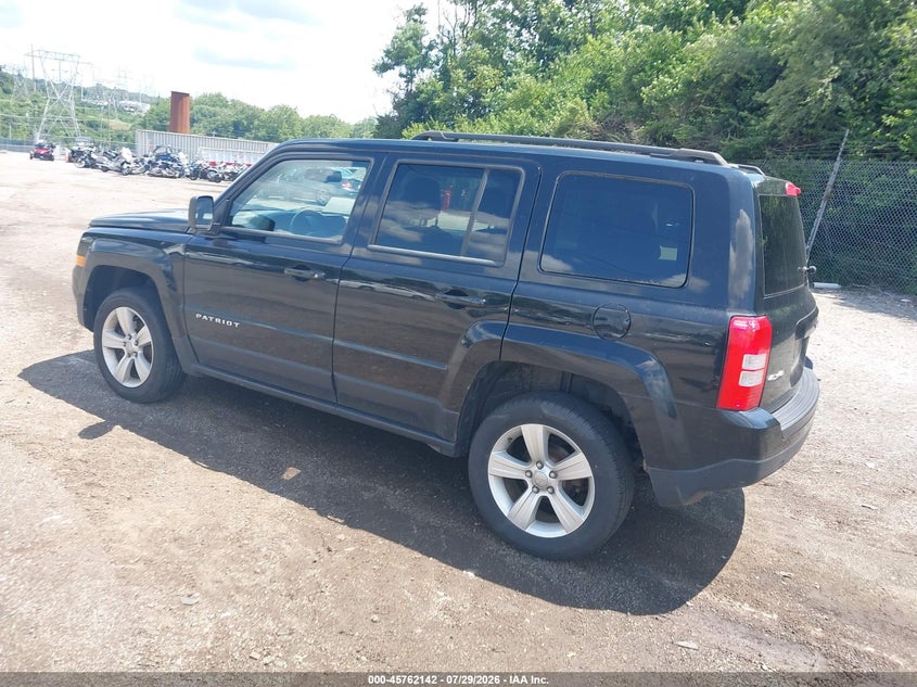 Vin: 1c4njrfb1ed661777, lot: 46260891, jeep patriot latitude 20143