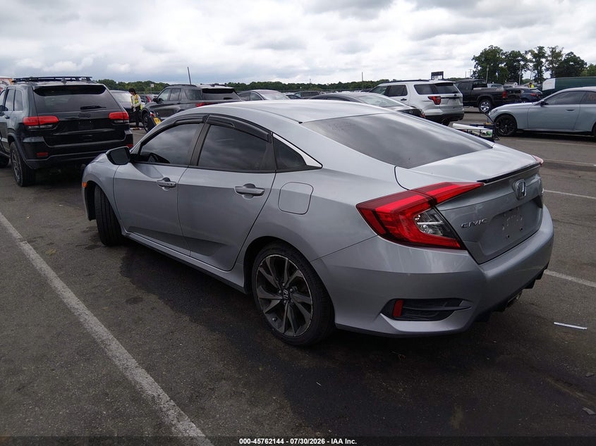 Vin: 2hgfc2f8xlh518158, lot: 46260893, honda civic sport 20203