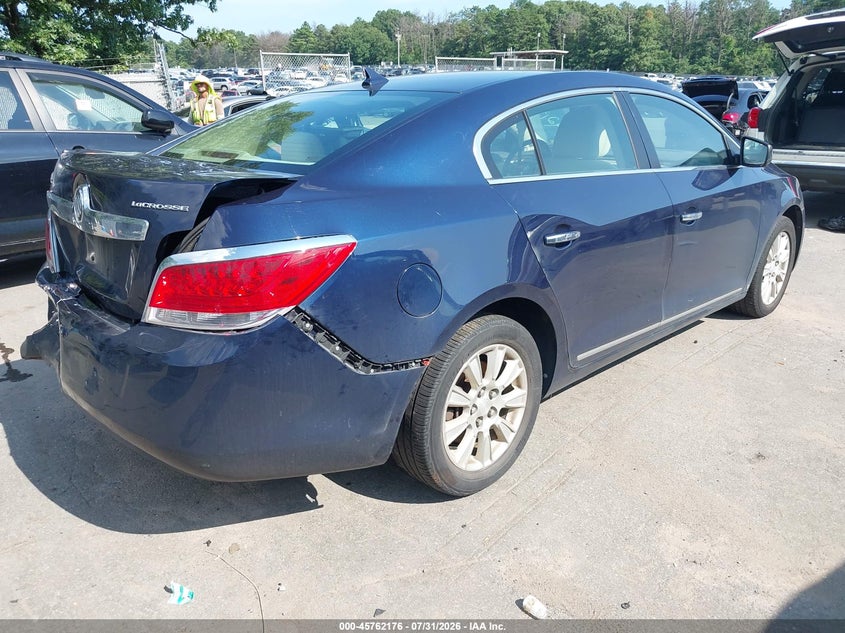 Vin: 1g4gb5eg5af129261, lot: 46260926, buick lacrosse cx 20104