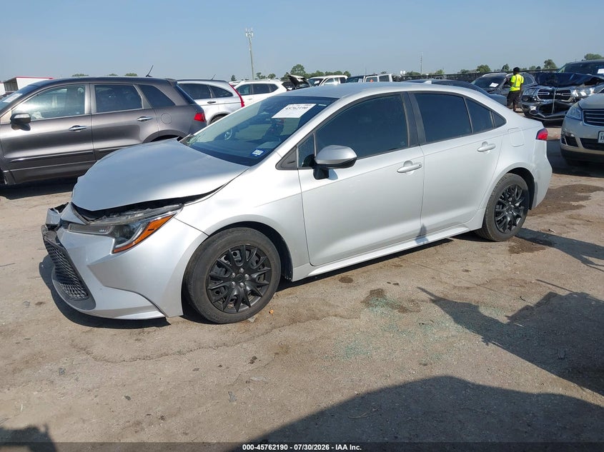 Vin: 5yfeprae8lp013234, lot: 46260939, toyota corolla le 20202
