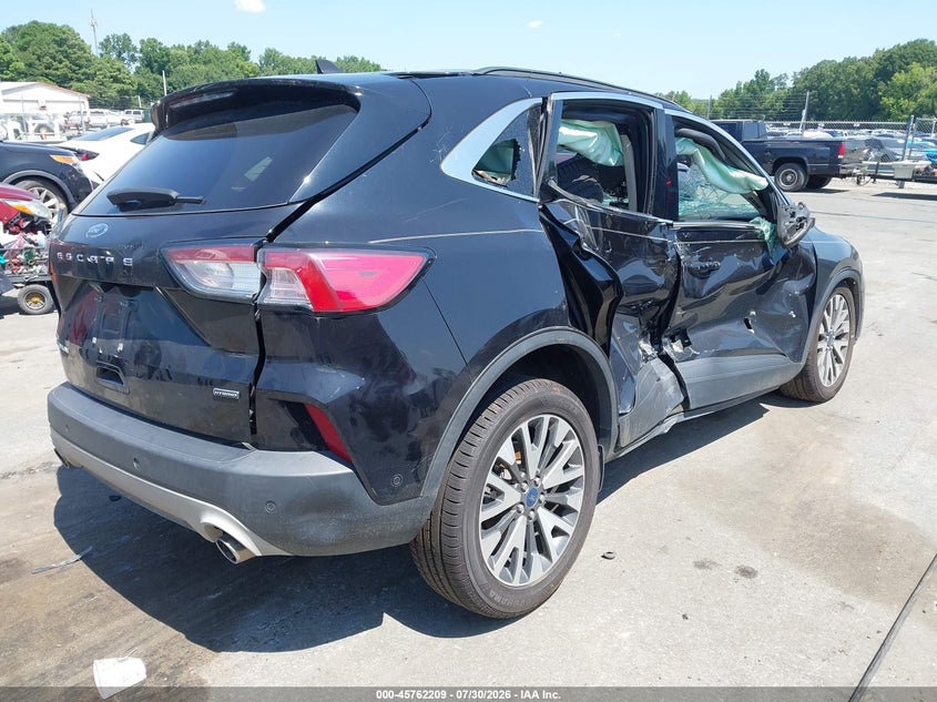 Vin: 1fmcu0dz5lub22601, lot: 46260958, ford escape titanium hybrid 20204