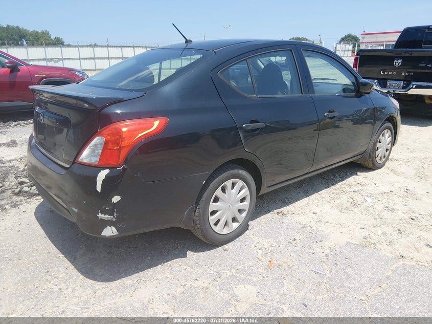 Vin: 3n1cn7ap0hl849243, lot: 46260969, nissan versa 1.6 s+ 20174