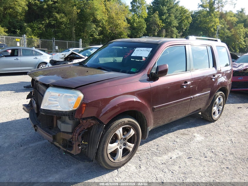 Vin: 5fnyf4h64fb041937, lot: 46260975, honda pilot ex-l 20152