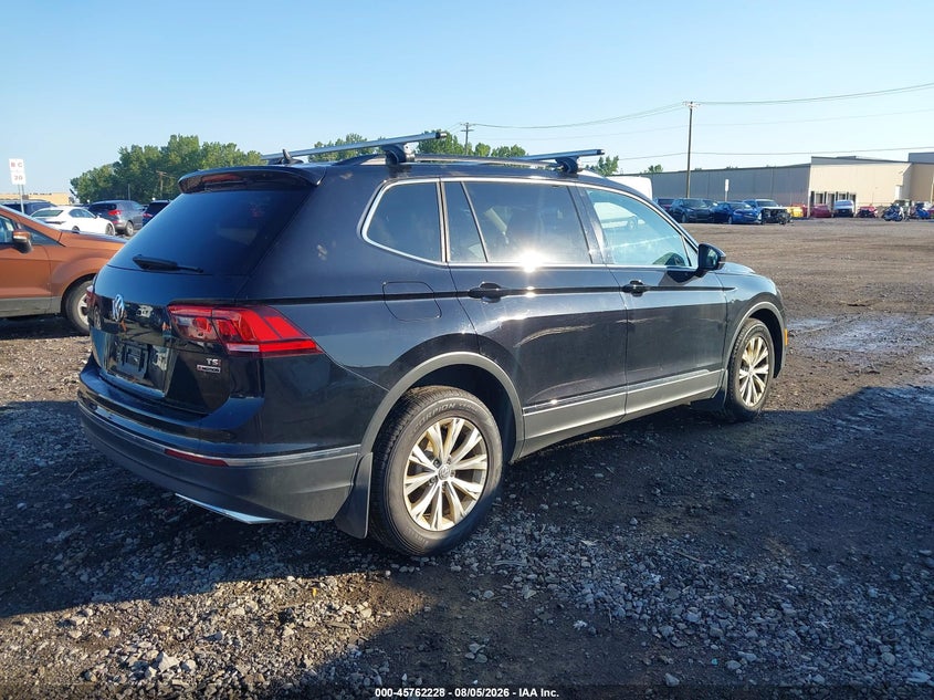Vin: 3vv2b7ax1jm123278, lot: 46260977, volkswagen tiguan 2.0t se/2.0t sel 20184