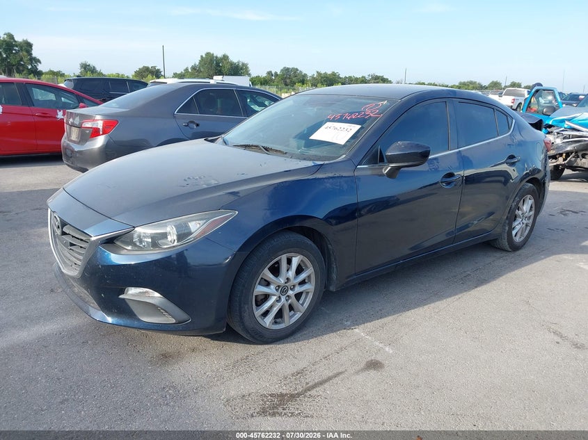 Vin: 3mzbm1u79gm241599, lot: 46260981, mazda mazda3 i sport 20162