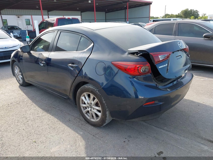 Vin: 3mzbm1u79gm241599, lot: 46260981, mazda mazda3 i sport 20163