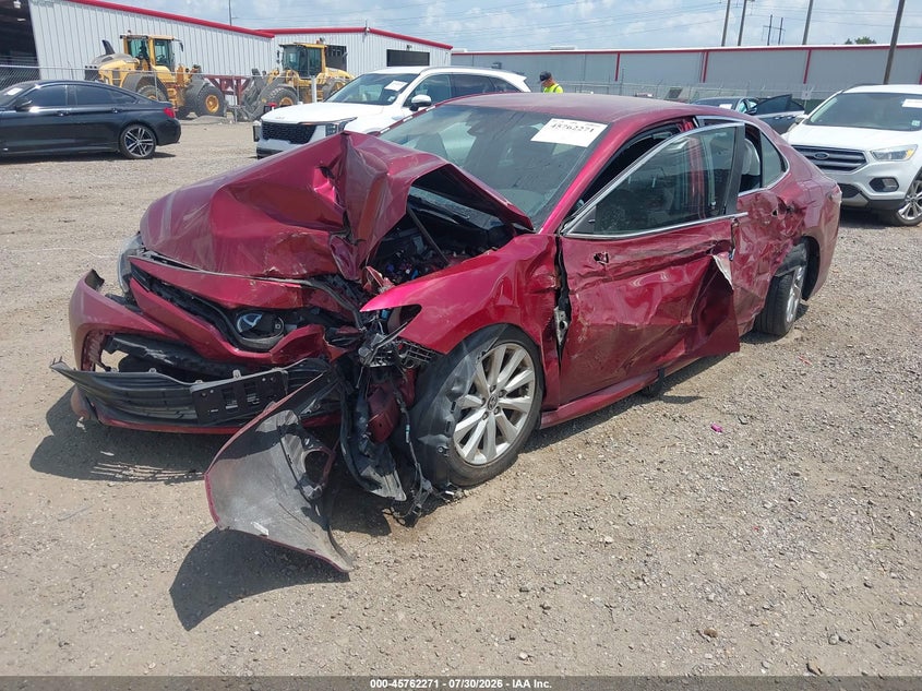 Vin: 4t1c11ak8lu507639, lot: 46261020, toyota camry le 20202