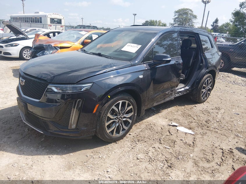 Vin: 1gykphrs9mz125274, lot: 46261028, cadillac xt6 sport 20212