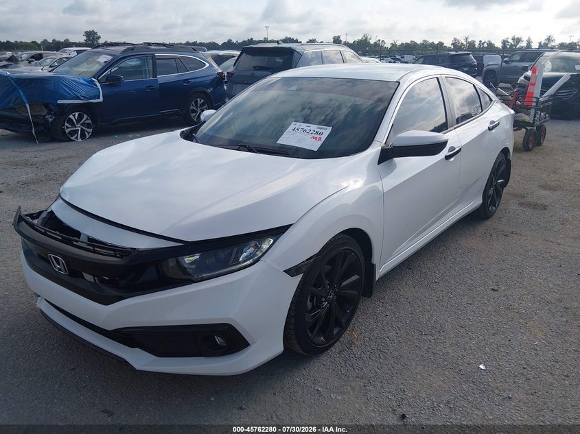 Vin: 19xfc2f88ke047152, lot: 46261031, honda civic sport 20192