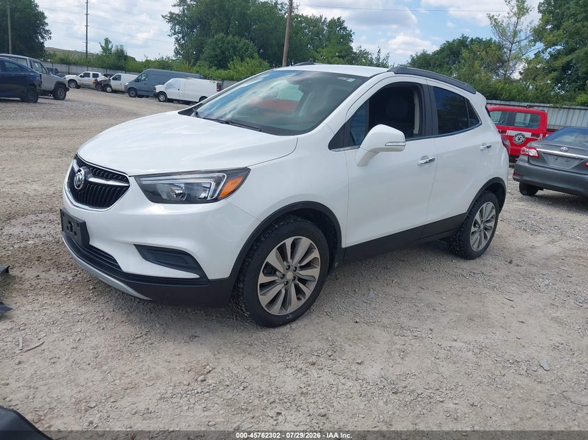 Vin: kl4cjasb5hb140926, lot: 46261050, buick encore preferred 20172