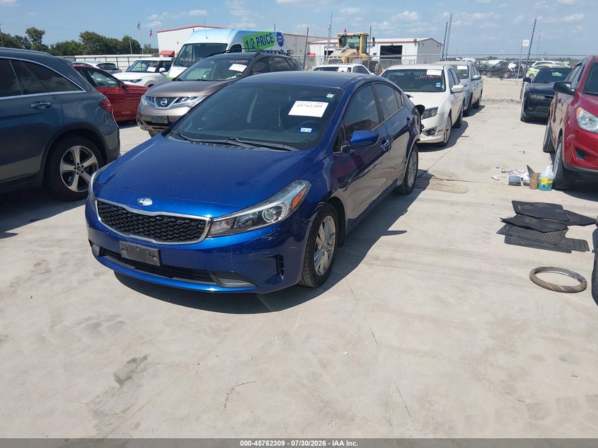 Vin: 3kpfl4a70he144266, lot: 46261058, kia forte s 20172