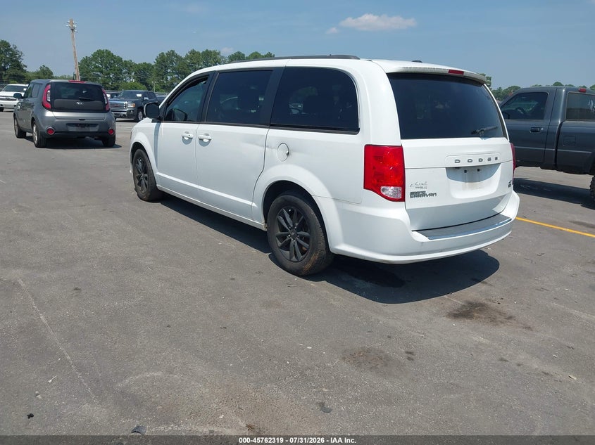 Vin: 2c4rdgeg9kr785668, lot: 46261068, dodge grand caravan gt 20193