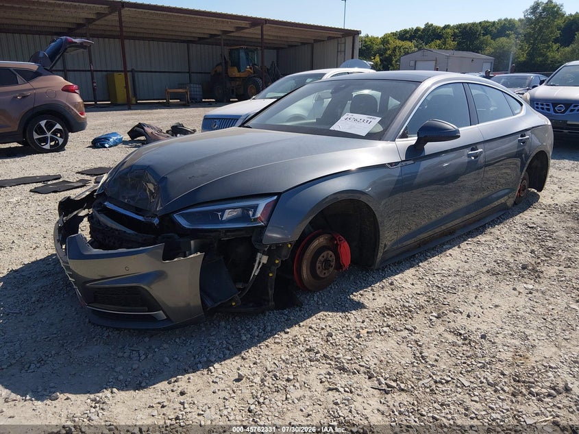 Vin: wauencf59ja003614, lot: 46261080, audi a5 2.0t premium 20182