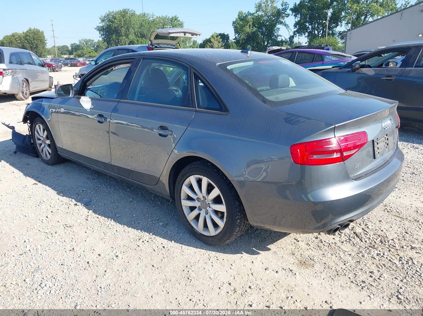 Vin: waubfaflxen002487, lot: 46261083, audi a4 2.0t premium 20143