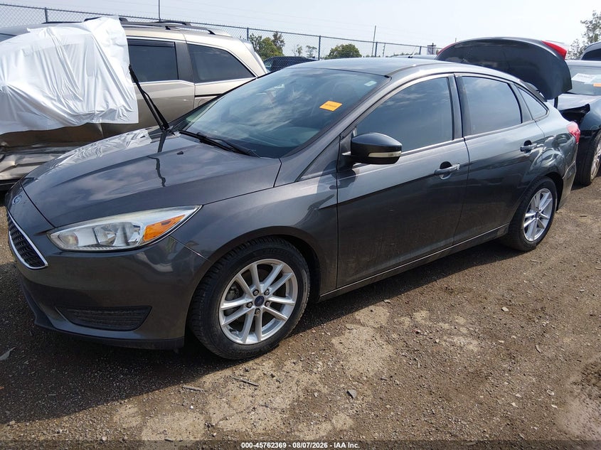 Vin: 1fadp3f24fl341728, lot: 46261118, ford focus se 20152