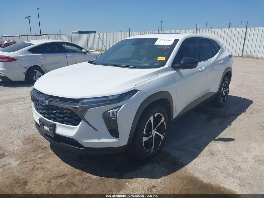 2025 Chevrolet Trax, Вилучене, IAAI, VIN KL77LGEP9SC170862 — фото 2
