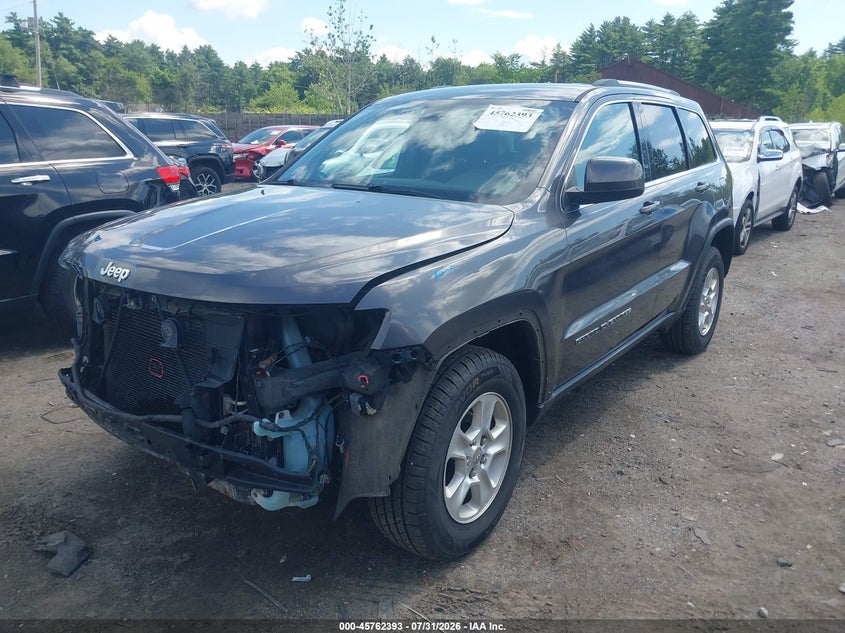 Vin: 1c4rjfag4hc644520, lot: 46261142, jeep grand cherokee laredo 20172