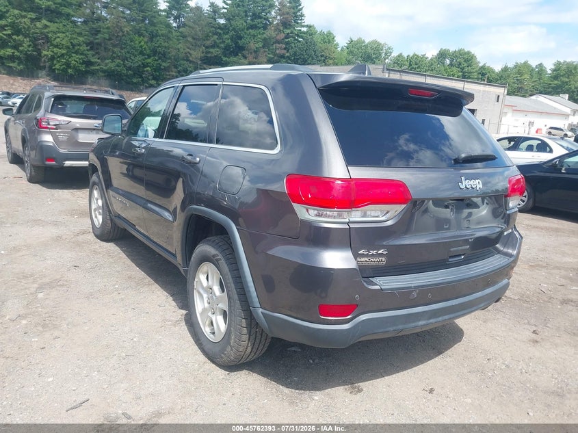 Vin: 1c4rjfag4hc644520, lot: 46261142, jeep grand cherokee laredo 20173
