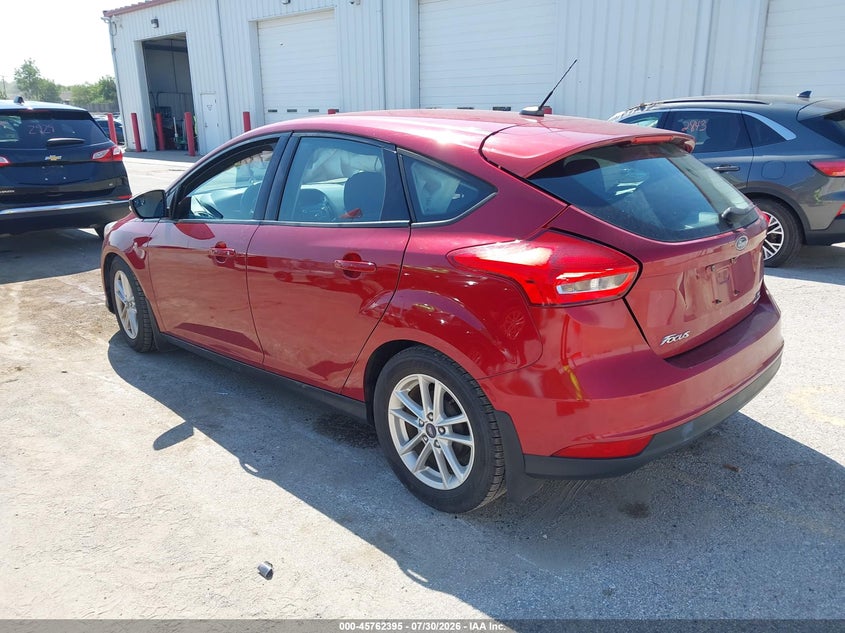 Vin: 1fadp3k28gl274882, lot: 46261144, ford focus se 20163