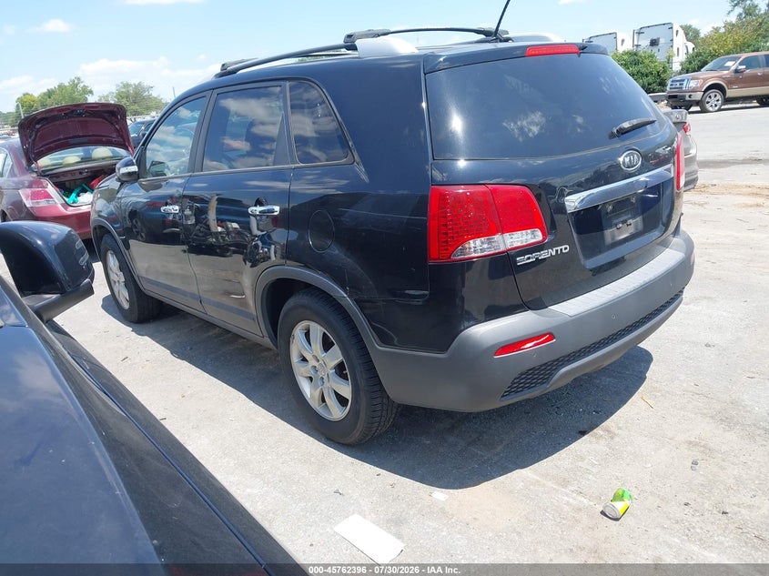 Vin: 5xykt4a25dg337450, lot: 46261145, kia sorento lx v6 20133