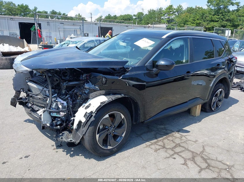 Vin: jn8bt3bb6rw437998, lot: 46261155, nissan rogue sv intelligent awd 20242