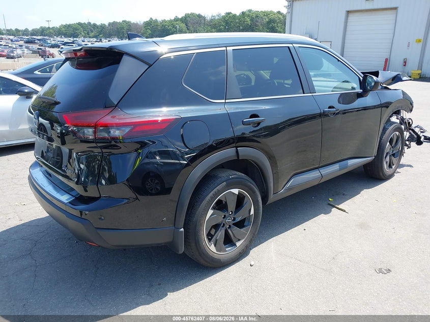 Vin: jn8bt3bb6rw437998, lot: 46261155, nissan rogue sv intelligent awd 20244