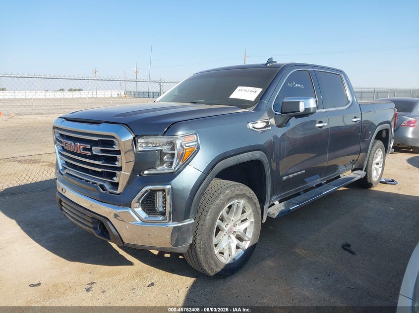 Vin: 3gtp8dedxlg240859, lot: 46261157, gmc sierra 1500 2wd  short box slt 20202