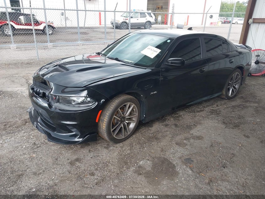 Vin: 2c3cdxct2ph703741, lot: 46261158, dodge charger r/t 20232