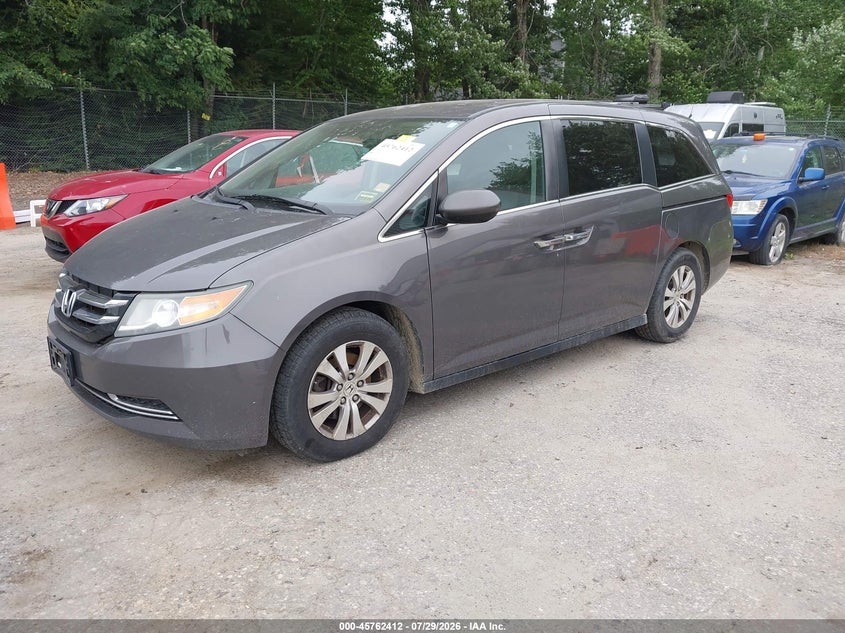 Vin: 5fnrl5h60gb073966, lot: 46261160, honda odyssey ex-l 20162