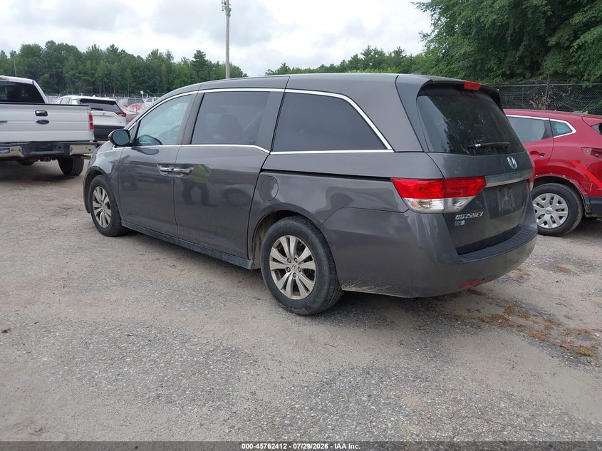 Vin: 5fnrl5h60gb073966, lot: 46261160, honda odyssey ex-l 20163