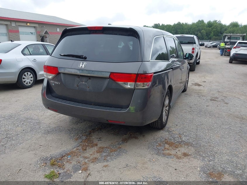 Vin: 5fnrl5h60gb073966, lot: 46261160, honda odyssey ex-l 20164