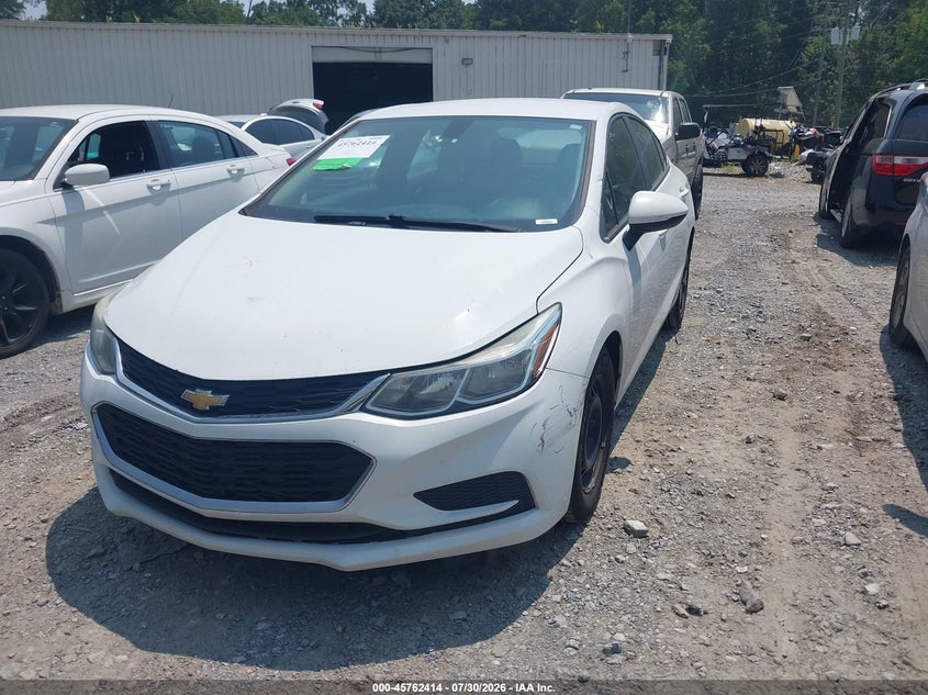 Vin: 1g1bc5sm5j7103932, lot: 46261163, chevrolet cruze ls auto 20182