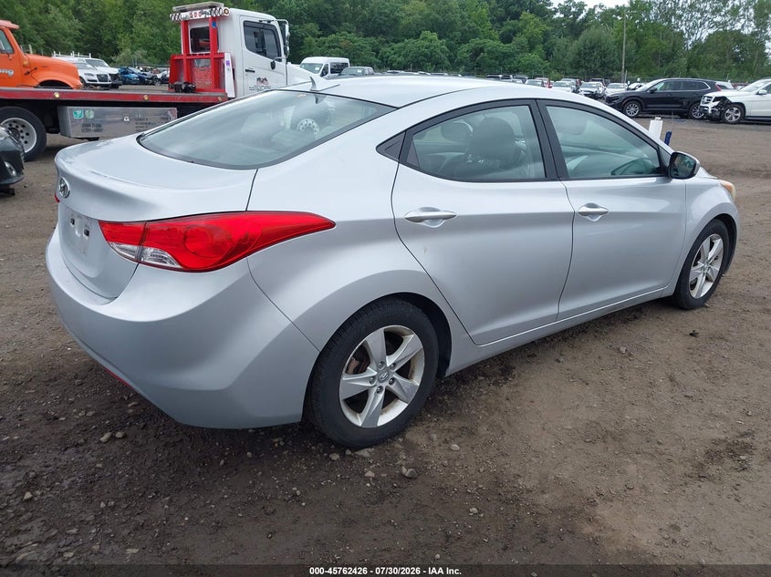Vin: 5npdh4ae8dh262188, lot: 46261175, hyundai elantra gls 20134